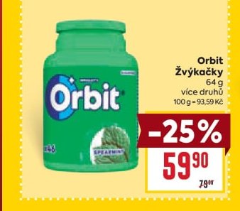 Orbit Žvýkačky