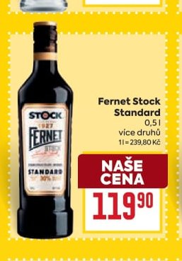 Fernet Stock Standard 0,5 l