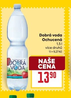 Dobrá voda Ochucená 1,5l