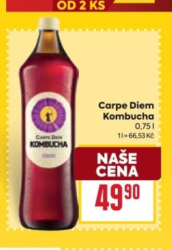 Carpe Diem Kombucha 0,75l