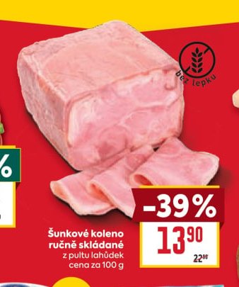 Šunkové koleno ručně skládané