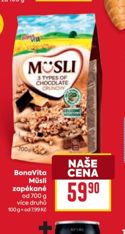 BonaVita Müsli zapékané