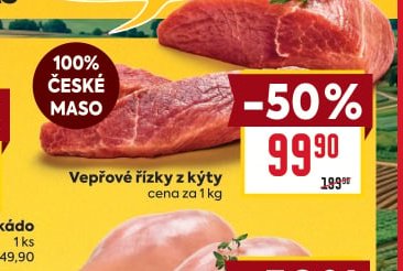 Vepřové řízky z kýty