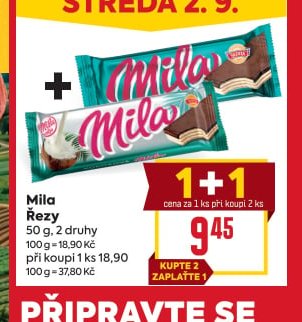 Mila řezy
