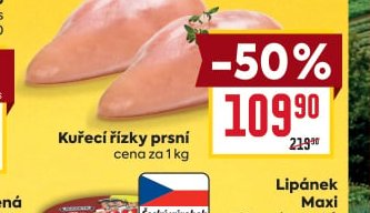 Kuřecí řízky prsní