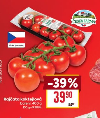 Rajčata koktejlová