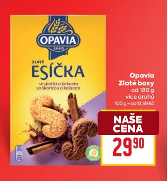 Opavia Zlaté boxy