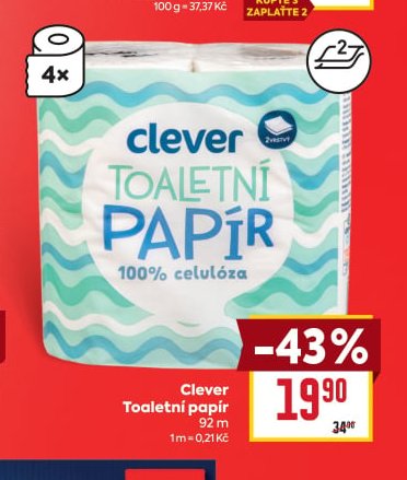 Clever Toaletní papír