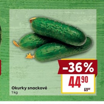 Okurky snackové