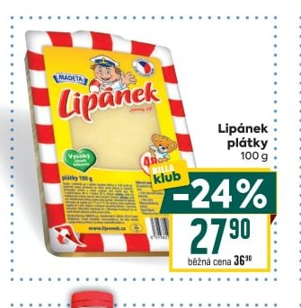 Lipánek plátky 100 g