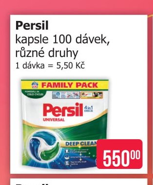 Persil kapsle 100 dávek