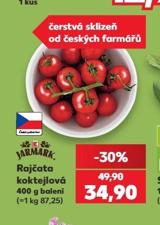Rajčata koktejlová