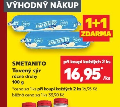 SMETANITO Tavený sýr