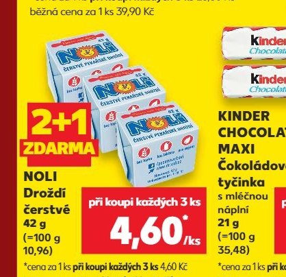 NOLI Droždí čerstvé