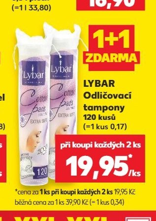 LYBAR Odličovací tampony