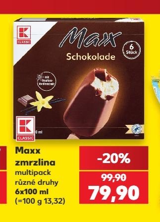 Maxx zmrzlina multipack