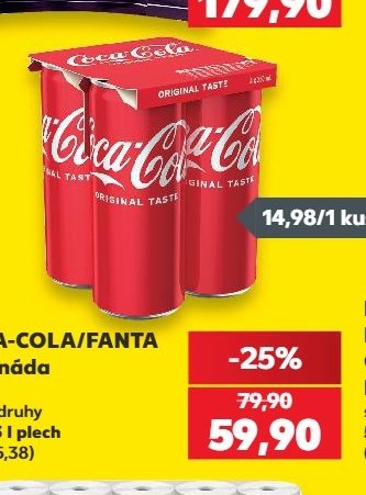 COCA-COLA/FANTA Limonáda