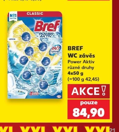 BREF WC závěs Power Aktiv
