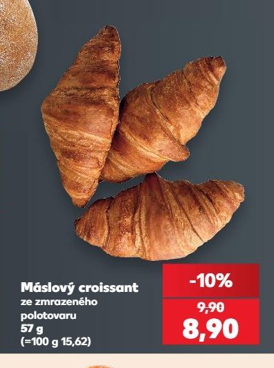 Máslový croissant
