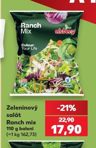 Zeleninový salát Ranch mix