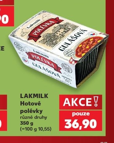 LAKMILK Hotové polévky