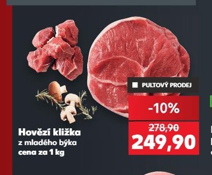 Hovězí kližka z mladého býka