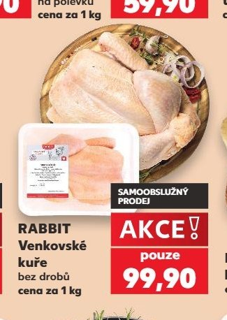 Rabbit Venkovské kuře bez drobů