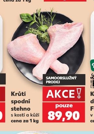 Krůtí spodní stehno