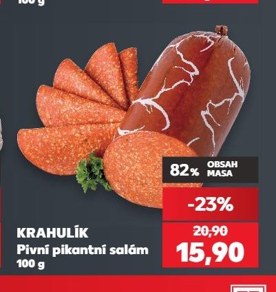 KRAHULÍK Pivní pikantní salám