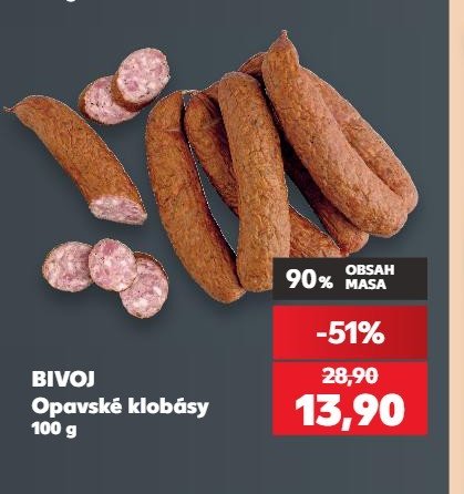 BIVOJ Opavské klobásy