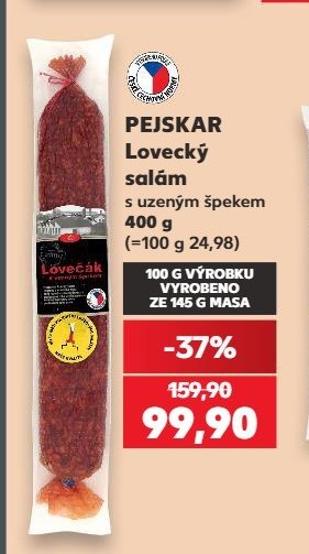 PEJSKAR Lovecký salám