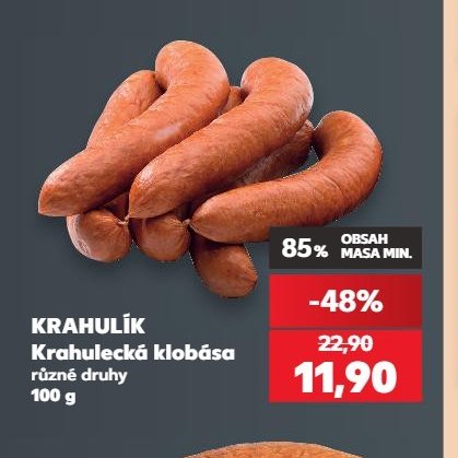 KRAHULÍK Krahulecká klobása
