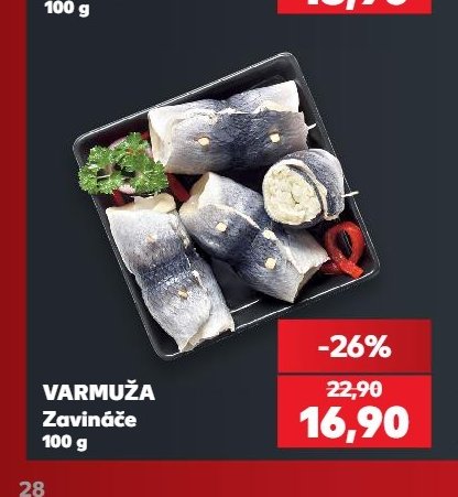 VARMUŽA Zavináče