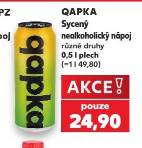 QAPKA Sycený nealkoholický nápoj