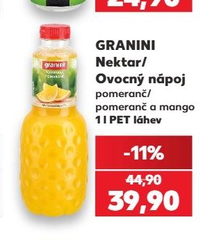 GRANINI Nektar/Ovocný nápoj