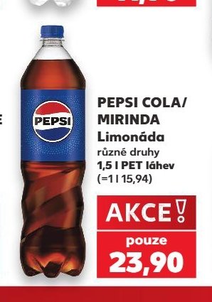 PEPSI COLA/MIRINDA Limonáda