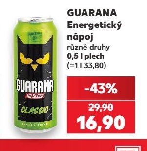 GUARANA Energetický nápoj