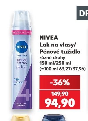 NIVEA Lak na vlasy/Pěnové tužidlo