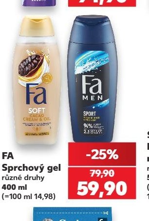 FA Sprchový gel