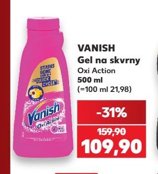 Vanish gel na skvrny Oxi Action