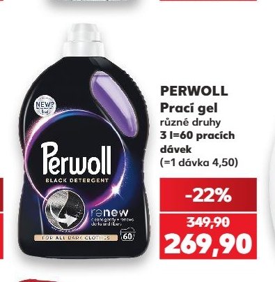 Perwoll prací gel