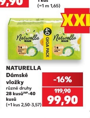 NATURELLA Dámské vložky