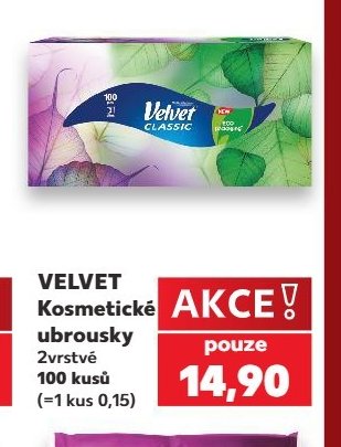 VELVET Kosmetické ubrousky