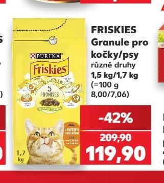 FRISKIES Granule pro kočky