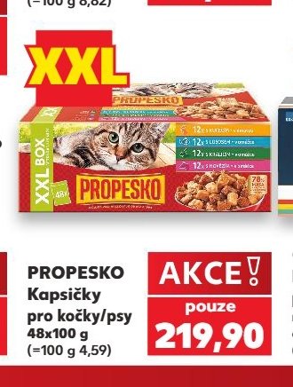 PROPESKO Kapsičky pro kočky/psy