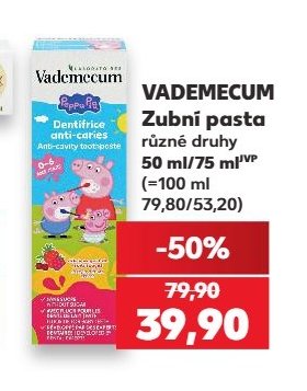 VADEMECUM Zubní pasta