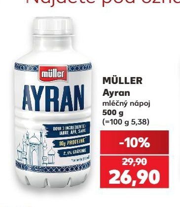 MÜLLER Ayran mléčný nápoj