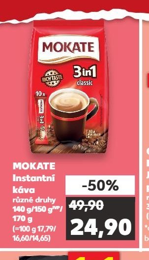 Mokate Instantní káva 170 g