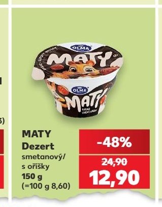MATY Dezert smetanový