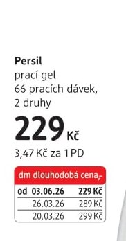 Persil prací gel